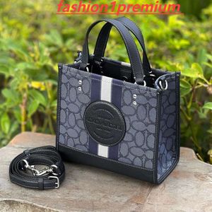 럭셔리 핸드백 Dempsey Tote 디자이너 여성 필드 Sacoche Pochette 상점 가방 Mens 캔버스 가죽 주간 CA Coh 어깨 지갑 체육관 클러치 크로치 가방