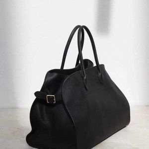 Бренд 17 сумочки сумки Duffel 2024 Margaux Row Classic Style Cowhide Tr Simple Bag Одинокий плеч