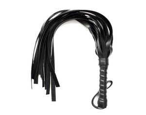 Slave Leather Horse Riding Whips Adult Games BDSM Sex Toys for Woman Cockring Flogger Paddle Spanking Bondage Restraints Whip1533509