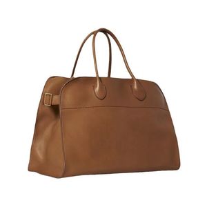 Margaux Designer Handbags the Row Tote Bag Black Brown Brown Highine Leather Pags Pochette Pochette Simple Suede Luxury Facs Popular Fall Winter Winter XB102