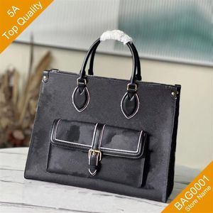 حقيبة حمل المرأة غير الرسمية حقيبة مصممة فاخرة M46154 مفتوحة Hasp Soft Shoppingbag كتف الكتف مع صندوق B327215H