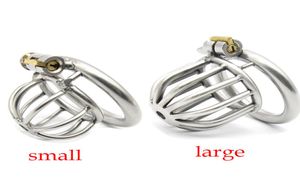 Stainless Steel Cage Small Cb6000/cb6000s Penis Cage Device Cock Ring Penis Lock Sex Toys For Men Y190706027885489