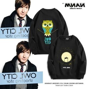 Owl City Music Project Owl City Crewneck Bluza Bluza Mężczyźni i kobiety jesień i zimowe alternatywne ubrania rockowe 855