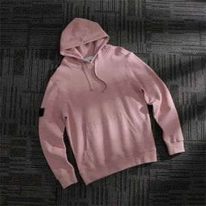 Mens Hoodies Sweatshirt Autumn and Winter Italy Style Par Thickning Hoodie Casual Badge Pullover Lång ärm 4 Färg 828