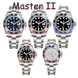 Luxury Watch Mens Watch Coke Master II 116719BLRO U1 Data Women Automatyczne mechaniczne 40 mm Sapphire