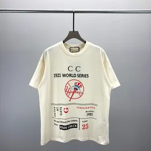 G Mens Gussie Guuui Guxci Plus高品質のティーポロスTシャツ丸首刺繍と印刷されたポーラースタイルの夏の夏の皆