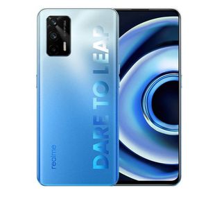 Realme Q3 Pro Dimension 1100 5G Smartphone 6.43 polegadas 120Hz tela AMOLED 64MP 4500 MAH Câmera Dolby Atmos Speaker Usado telefone usado