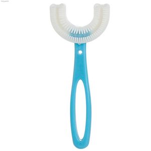 Toothbrush Kids U Shaped Toothbrush For 2 6 Years Food Grade Soft Silicone Brush Head 360 Oral Teeth Cleaning For Toddlers And Children