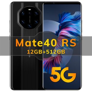 Cross-Border New Arrival Smart Phone Mate40rs Mobile Phone Foreign Trade 5G Android Mobile Phone Low Price Spot Delivery Lazada