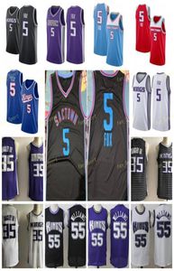 City Earned Edition Deaaron 5 Fox Basketball Jerseys Marvin 35 Bagley III Chris 4 Webber Jason 55 Williams Men Stitched Size S3XL2562714