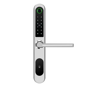 Larksamrt ttlock app bluetooth tuya wifi digital sem chave ponte quebrada alumínio impressão digital fechadura da porta a211