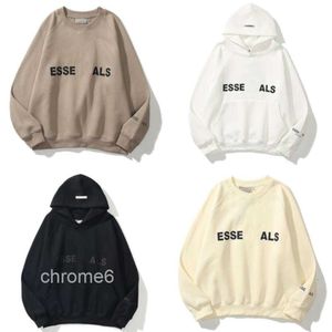 Sweatshirt Erkek Hoodies Essentialhoody Set Trainesuit Erkekler Tasarımcı Hoodie Sudaderas Sweater Trailtsuits Ess Kadın Kapşonlu Sweatshirts Ceket Ceketleri Korku Go Fl1i