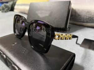 10A Mirror Quality Luxury Designers Solglasögon Polaroid Lens för lyxkvinnor Mens Goggle Senior Eyewear Letter Studed Diamond Solglasögon med presentförpackning