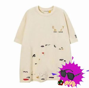 TEES MEN DESINER T-SHRIT SUMMER FASHION WOMEN SHIRTSクラシックプリントスタイリッシュなTシャツラウンドネック男性換気綿の汗吸収クイック乾燥洗濯wu0e