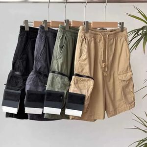 Męskie szorty męskie szorty Pockets Pockets pięcioczęściowe spodnie kamienie wyspy Wyspa Summer Smence wielofunkcyjny Krótki swobodny luźno 665