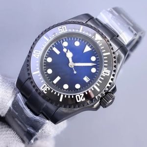 Erkekler için kol saatleri 43mm moda gradyanı kadran otomatik hareket mekanik saatler lüks eğlence işleri iş kol saati paslanmaz çelik kayış montre de lüks