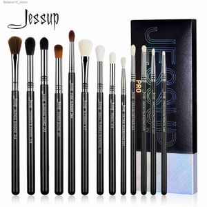 Pincéis de maquiagem Jessup Eye Makeup Brushes set Professional Eye Blending Brush Sintético Blends Shadow Crease Pencil Smoky T338 Q240126