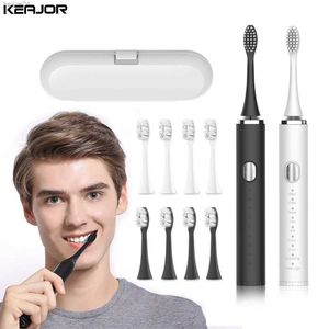 Toothbrush Electric Toothbrush Sonic Vibration Tooth Brushes For Teeth Whitening Oral Care Cleaner USB Rechargeable Toothbrush for Adult