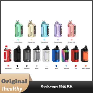 GeekVape H45 (Aegis Hero 2) Комплект 45 Вт Vape 1400 мАч Аккумулятор 4 мл Картридж Подходит для катушки B Электронная сигарета Испаритель