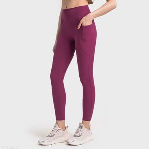 al Frauen Leggings Yoga Hosen Push-Ups Fitness Legging Mit Taschen Weiche Hohe Taille Hüfte al Lift Elastische Sport Hosen DL392 mode