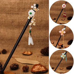 Hair Clips Chinese Hairpins Sticks Women Vintage Comb Chopsticks Wedding Hairstyle Flower Accessories