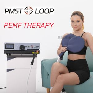 Мощная PEMF-терапия. Петлевая машина PMST. Терапия магнитным полем для облегчения боли и хорошего психического здоровья с ковриком PEMF для массажа всего тела.