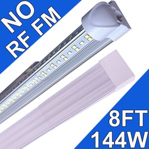 4 ft Integrerad LED-rörljus 72W T8 V-formad 48 