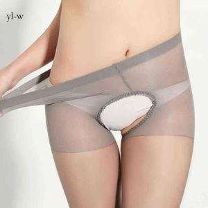 Moda meia-calça 4 cores quente novo adulto meias de seda elasticidade virilha aberta sexy oco para fora dupla face aberta meia feminina 4458