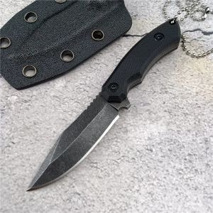 Mini Pocket Neck Knife Outdoor Camping EDC Survival Portable Fruit Knives Self Defense Keychain Knife Utility Tool Rescue Knives