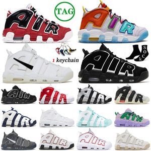 ТОП New Uptempos 96 Баскетбольные кроссовки Copy Paste Белый Черный Team Red Grape Light Aqua Обручи Небесно-голубые Low Lilac Volt Tatal Orange Hoops Barley Green Кроссовки 96s