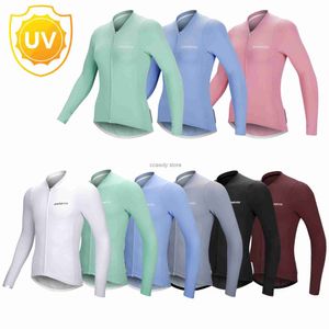 Męskie koszulki Darevie Mężczyzn rowerowy Jersey 2023 Summer Women Cycling Long Seve Odzież Slim Fit Bamboo Węgiel Rowerowy Węgiel Rowerowy