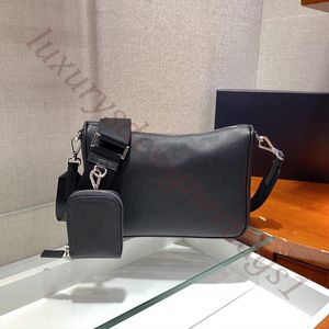 Designerväska högkvalitativ läder män axelpåsar kort hållare plånbok messenger väska luxurys handväskor äkta läder crossbody väska