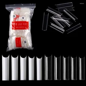 False Nails 500pcs C Ekstra uzun sahte ipuçları için profesyonel salon ev boyama diy sanat uygulama zanaat dropship