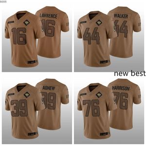 Topp 16 Trevor Lawrence 44 Travon Walker Jacksonville''Jaguars'Mens Women Youth 39 Jamal Agnew 2023 Salute to Service Limited Football Jersey 76 Anton Harrison