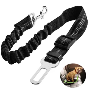 Hundehalsbänder, verstellbarer Sicherheitsgurt für kleine, mittelgroße und große Hunde mit elastischem, absorbierendem Bungee-Puffer, reflektierendem Sicherheits-Autogeschirr