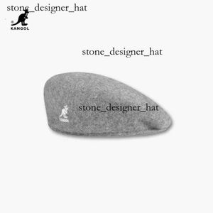 Berets Original KANGOL Wool Beret 504 Cap Men Women Hat Fashion Ladies Solid Color Casual Winter Hats Autumn and 3759