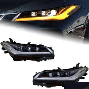 Auto Licht Montage Front Lichter Für Avalon Led Scheinwerfer 20 18-20 22 Upgrade Scheinwerfer Drl Dynamische Drehen Singal Teil Drop Lieferung Autom Otfl4