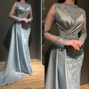 Prom A-Line Evening Dresses Sweetheart Lace Applique Gowns Illusion Sweep Train Party Gown Robe De Soiree Tailor Made L24096 Plus Size