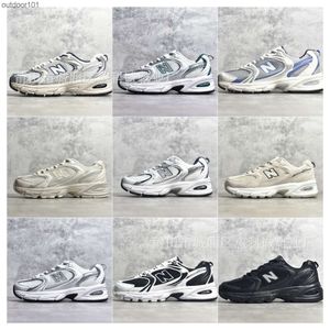District Huikecheng Company Level High Version NB530 Silver Men's and Women's Dad Breathable Running Shoes