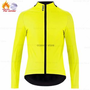 Men's T-Shirts 2024 Raudax Winter Cycling Thermal Fece Clothing Five Colors Top Cycling Jersey Sport Bike MTB Riding Clothing Warm JacketsH24130