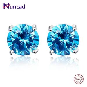 Urok Nuncad Fine Jewelry Coldings Sier Stłoczone serce Ocean Mystic