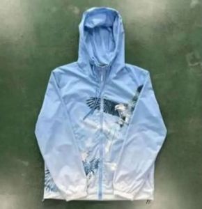 24ss Sping Autumn Windbreaker Jackets Trapstar Brand Hafdery Mężczyźni Kobiety swobodny płaszcz na zewnątrz wodoodporne zamek błyskawiczny 1102ess