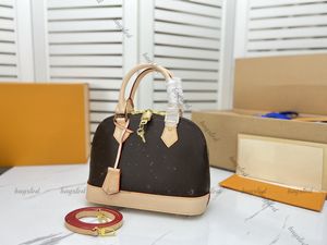 Yüksek kaliteli tasarımcı çanta kadınlar kabuk tote çanta lüks el çantası omuz çanta bayan çanta debriyaj çantaları deri kadın crossbody alışveriş çantaları sırt çantası makyaj çantası kahverengi