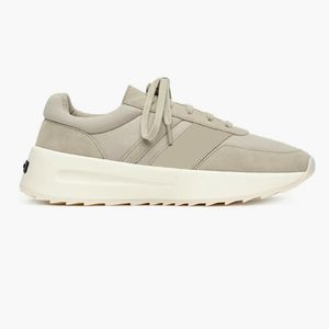 Fears Athletics Los Angeles Runner Sesame Palye Schuhe God of FOG Clay Cloud Weiß Grau Wildleder Sneakers Herren Damen Casual Trainer Größe US 13 12 mit Box