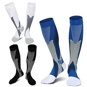 Sports Socks Unisex Compression Socks Football Running Basketball Bicycle Nylon Sports Socks 20-30mmHg Promote Blood Circulation Anti Fatigue YQ240126