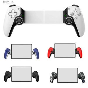 Game Controllers Joysticks D9 Mobile Phone Stretching Game Controller Wireless Bluetooth PC Tablet For Switch/s3/s4 Dual Hall Somatosensory Controller YQ240126