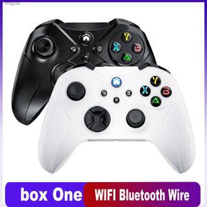 Oyun Denetleyicileri Joysticks Kablosuz Gamepad Controler Xbox One Wifi için PC Bluetooth için Oyun Controle 3,5 mm Audio Jack YQ240126