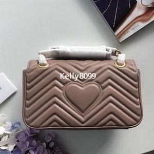 Kvinnor äkta läderkohude designer kedja klassisk crossbody messenger axel väska 2021 mormont väskor 3 storlek 6 färger kan välja226i