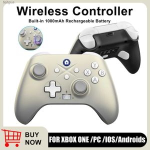 Spelkontroller Joysticks Wireless Gamepad med sex Axis GyroScope Game Controller för Xbox Series X/S Console Dual Vibration PC Smartphone Gamepad YQ240126