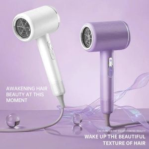 Hair Dryer 2400w High Speed Hair Dryer Hotel Home Hot And Cold Air Barber Shop Blue Light Does Not Hurt Hair Blower 3 Levels